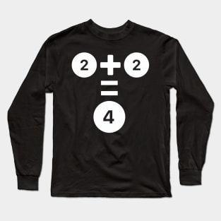 Funny Mathematics Long Sleeve T-Shirt